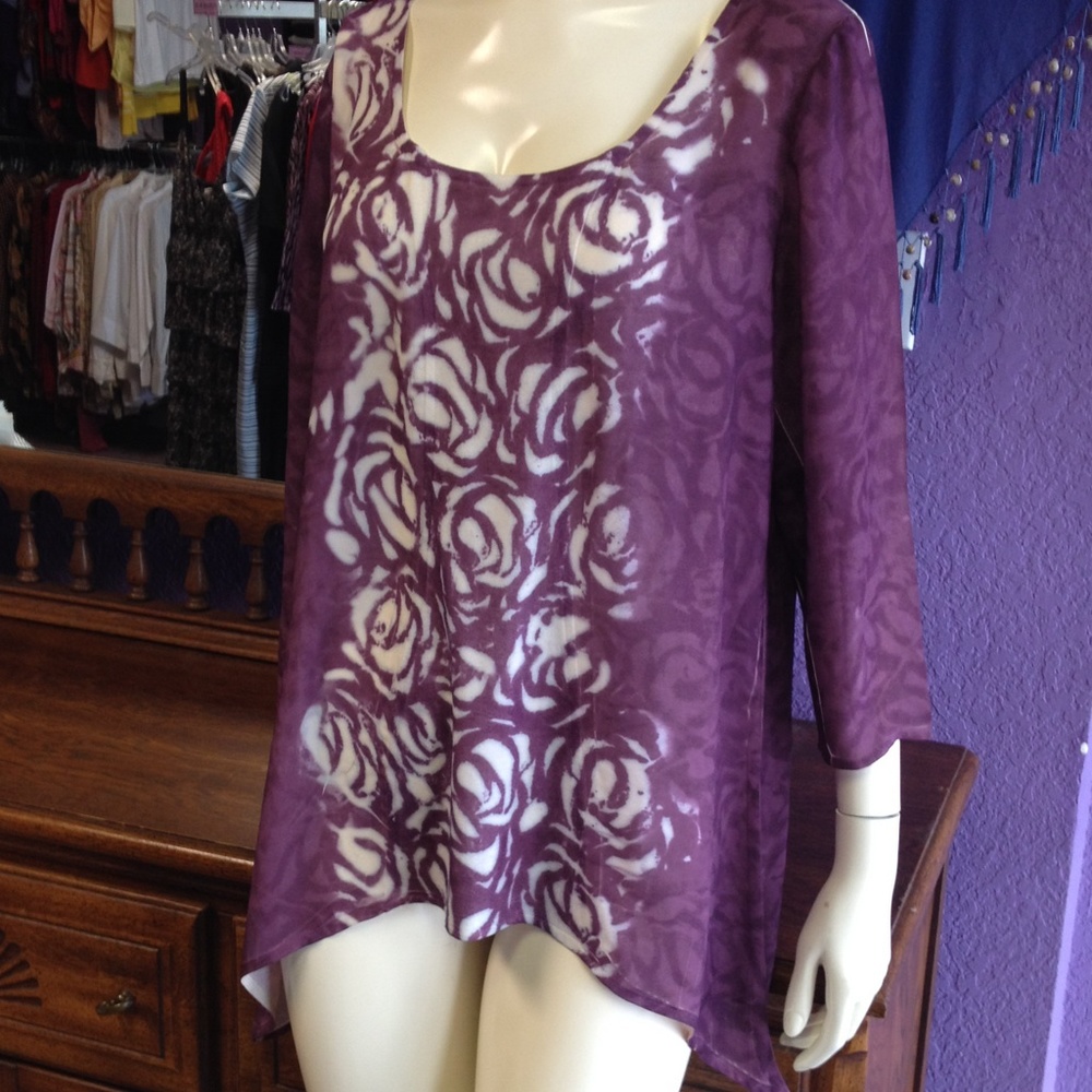 One World Floral Blouse
